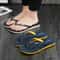 NonSlip Flat Bathroom Slippers For Men Summer Hot Selling Blue FlipFlops Plus Comfort Massage Mens 5