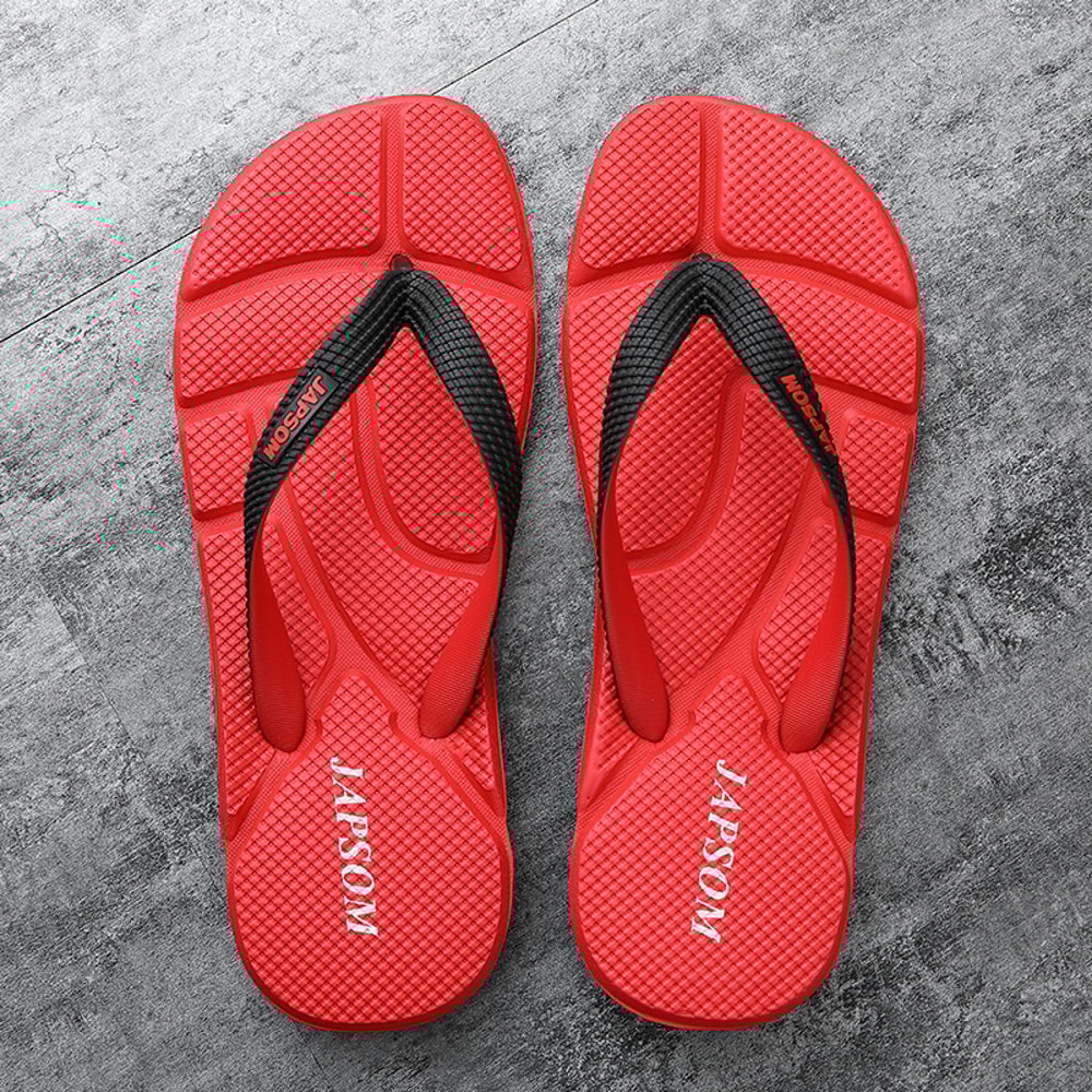 NonSlip Flat Bathroom Slippers For Men Summer Hot Selling Blue FlipFlops Plus Comfort Massage Mens 3