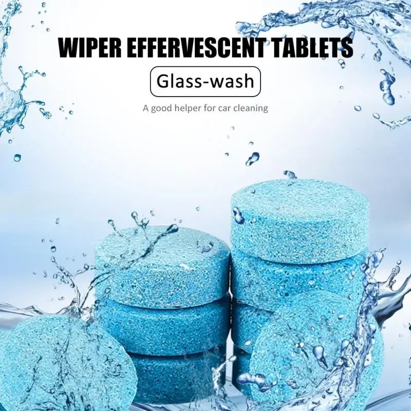 Car Windscreen Cleaner Effervescent Tablet Auto Wiper Glass Cleaner Solid Cleaning Detergent Concen 3