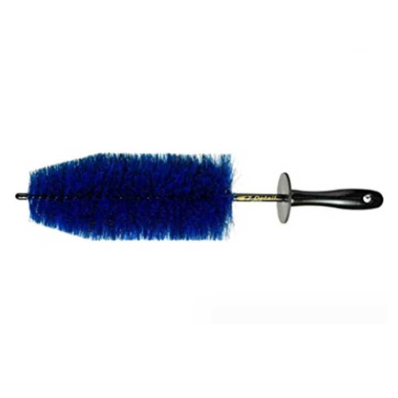 Microfiber Car Wheel Cleaning Brush, Long Soft Handle, Tire Detail Brush, Rim Hub Washing Tool for Auto Motorcycle