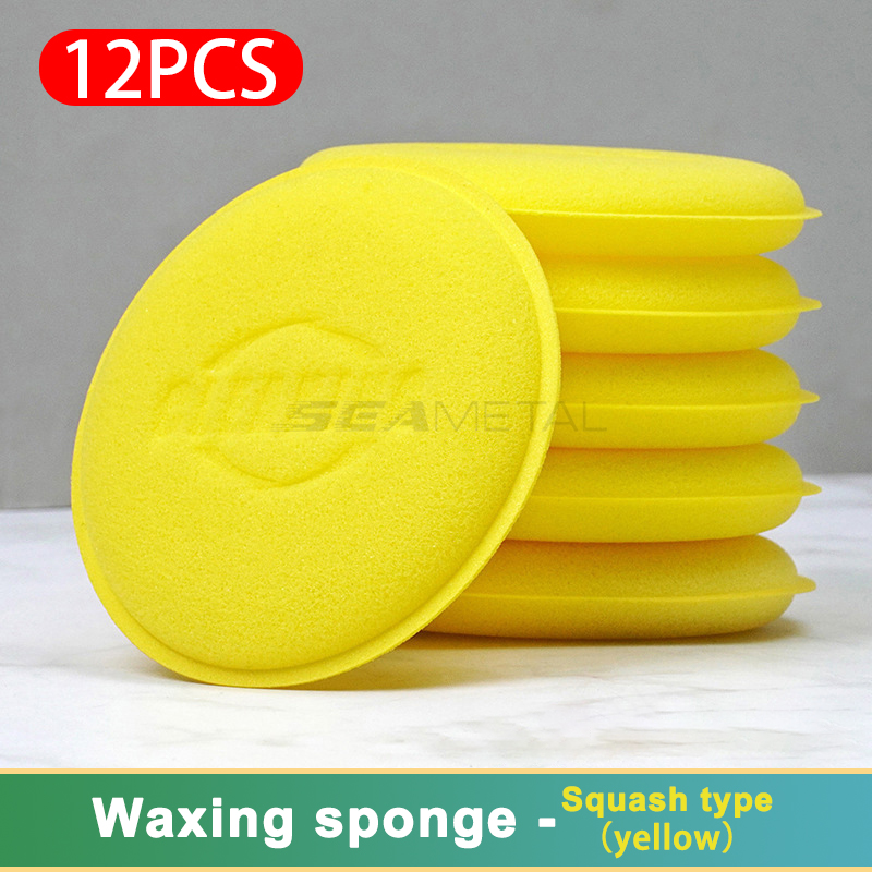 High Density Foam Sponge Wax Applicator Car Detailing Cleaning Pads Polishing Wash Accessories Perf 6