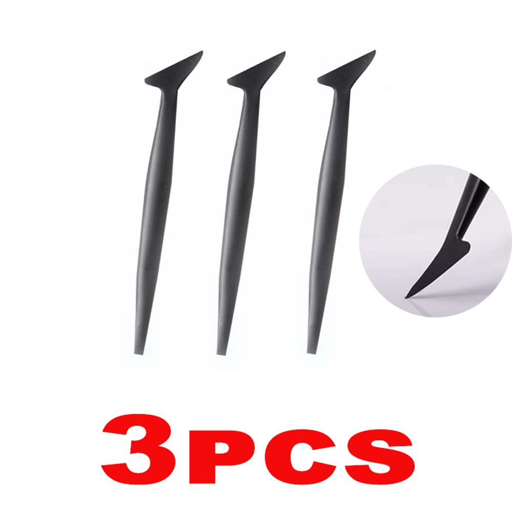 Car Stickers Wrap Vinyl Tools Car Micro Squeegee Curves Slot Tint Tool Set Auto Wrapping Film Insta