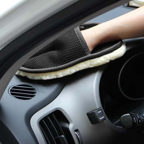 Soft Car Washing Gloves, Car Cleaning Brush Cleaner Wool, Motorcycle Washer Care, Automotive Car Styling