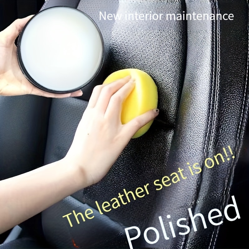Multifunctional Leather Care Oil, Car Seat Maintenance, Stain Removal & Interior Polishing, Leather Sofa Cleaning