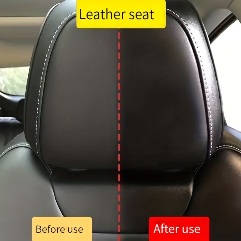 Multifunctional Leather Care Oil, Car Seat Maintenance, Stain Removal & Interior Polishing, Leather Sofa Cleaning