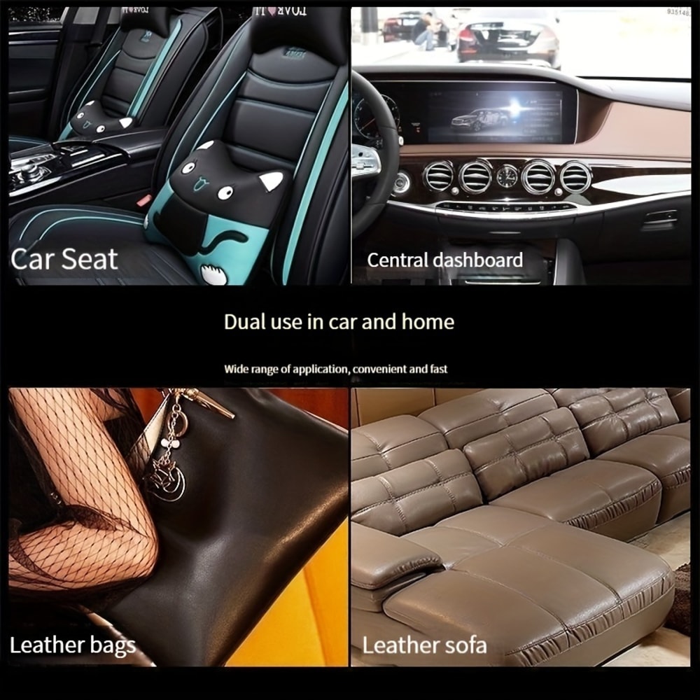 Multifunctional Leather Care Oil, Car Seat Maintenance, Stain Removal & Interior Polishing, Leather Sofa Cleaning