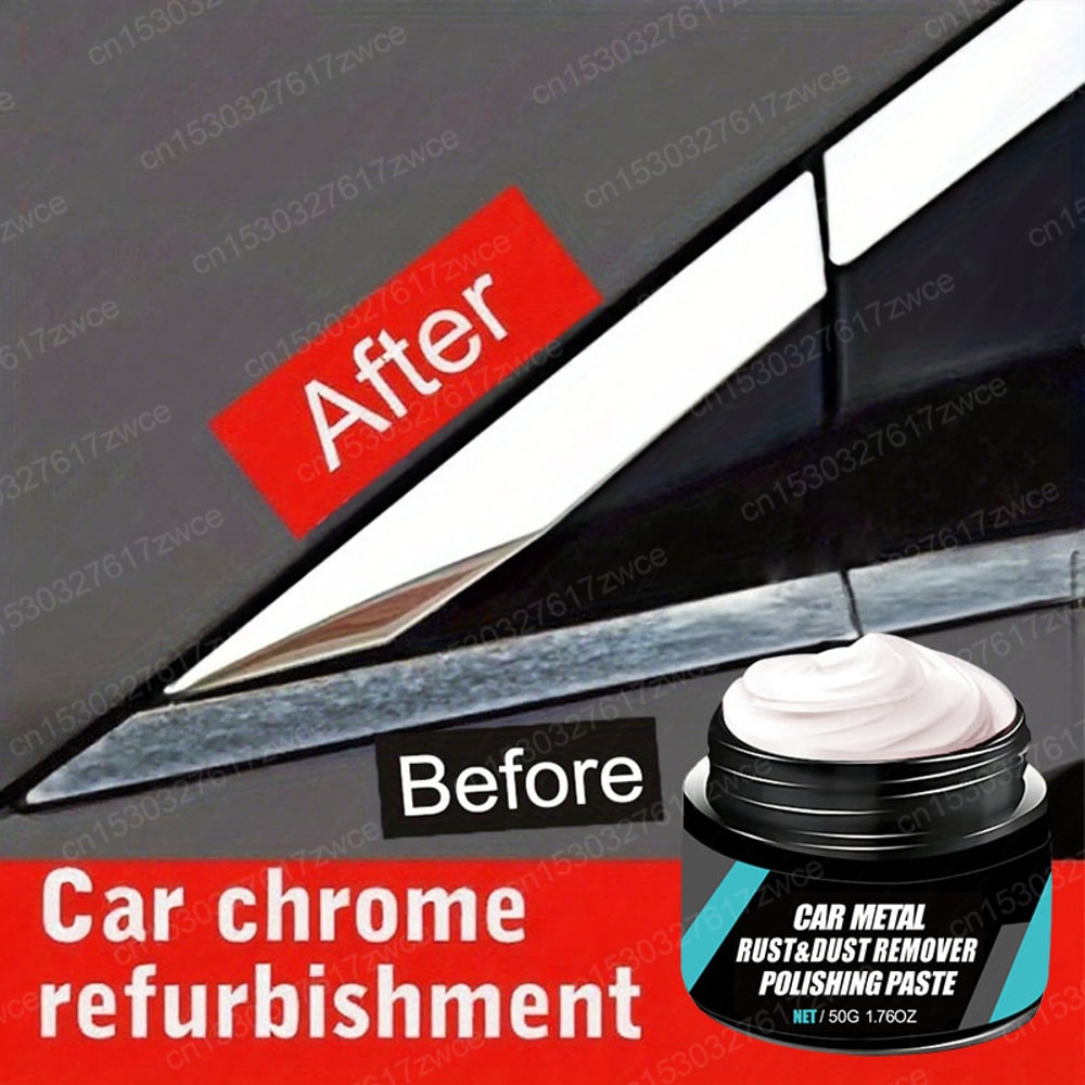 Universal Car Wheel Hub Rust Scratch Repair, Polishing Wax for Auto Metal, Oxidize Rust Reconditioning Cream