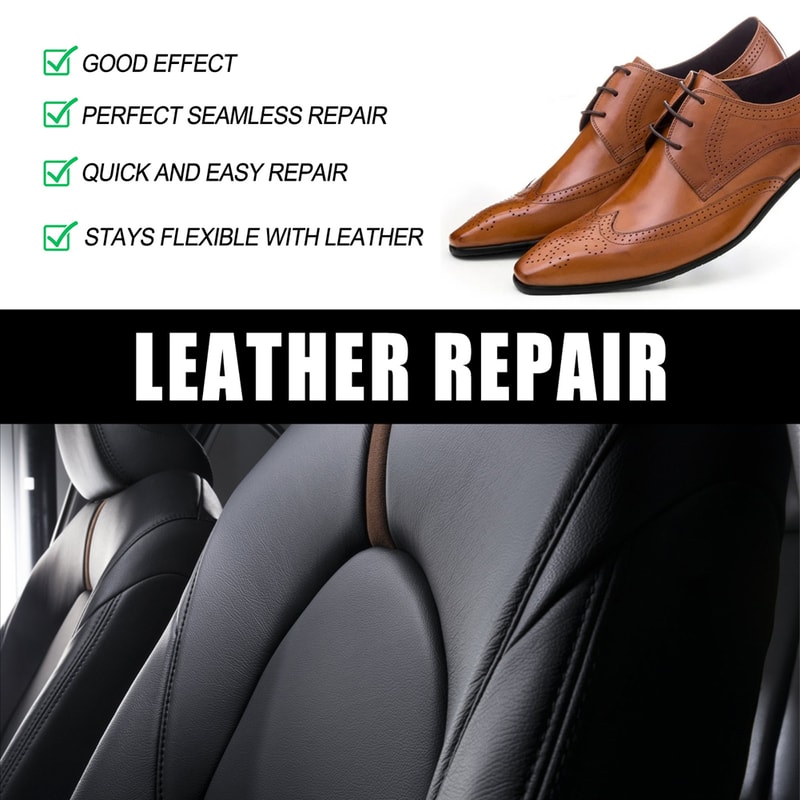 Leather Repair Cream Filling Paste Auto Leather Car Repair Fix Cracks Scratches 0