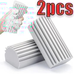 reusable dusters for cleaning blinds, car magical dust cleaning sponge, baseboard cleaner duster sponge tool