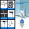 Prefilter Stainless Purifier Water Heater Shower Head Filter Washing Machine Tap Scale Strainer 5