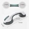 Nonslip Support Handle Bathroom Shower Grab Bars Toilet Safety Grab Rod Handles For Elderly 4