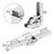 Folding Door/Shelf Hinge Hidden Bracket, Flat Sprung Folding Hinges, Table Holder Furniture Parts