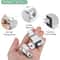 SelfClosing Barrel Bolt Automatic Aluminum Alloy Spring Latch Door Window Slide Latch Lock 1