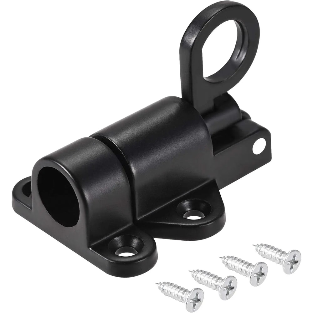 SelfClosing Barrel Bolt Automatic Aluminum Alloy Spring Latch Door Window Slide Latch Lock 5