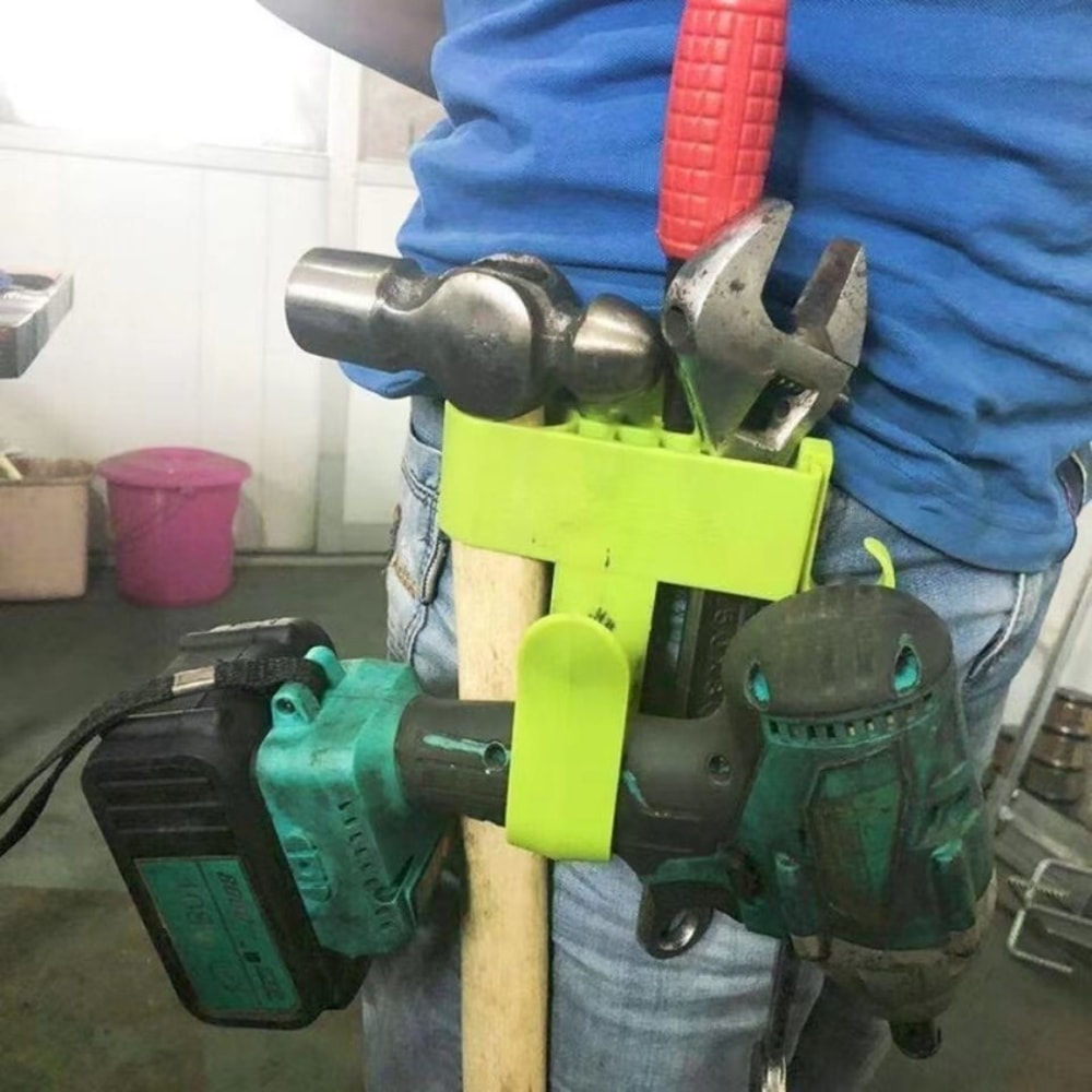 Hardware Tool Bags, Professional Electrician Tool Waist Bag, Plastic Waist Pocket Holder