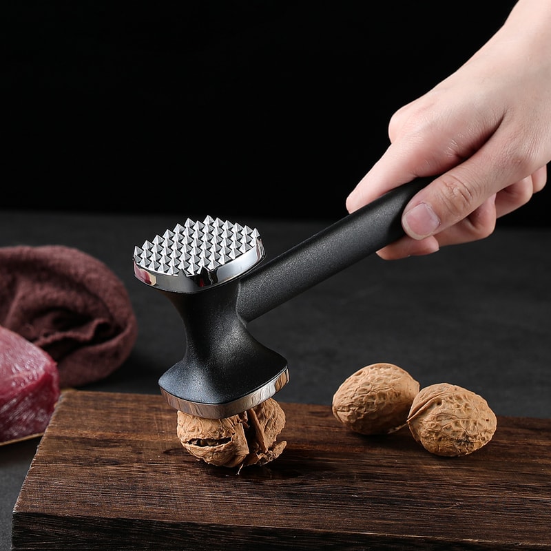 Multifunctional Double Sided Zinc Alloy Meat Hammer Tender Meat Nuts Cucumber High Quality Kitchen 1