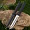 High Hardness LifeSaving Knife Outdoor SelfDefense Camping Knife Stainless Steel EDC Knife For Clim 3