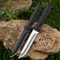 High Hardness LifeSaving Knife Outdoor SelfDefense Camping Knife Stainless Steel EDC Knife For Clim 3