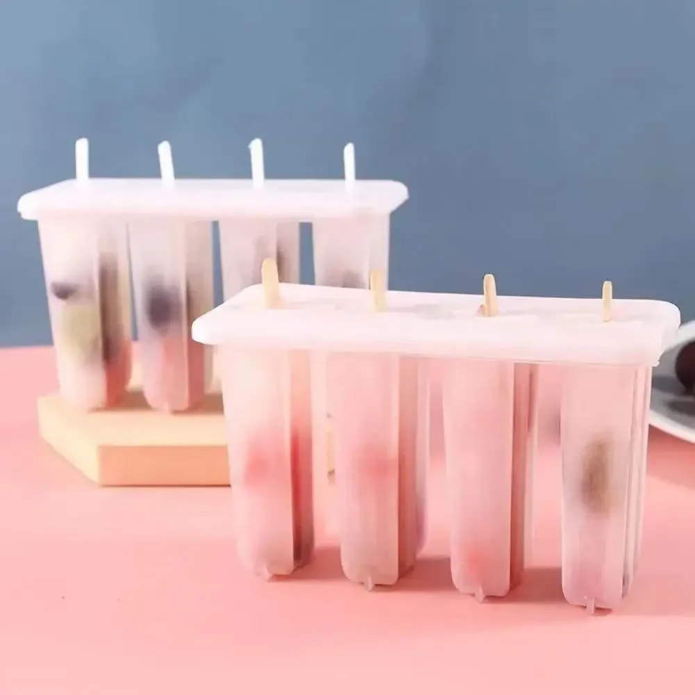 Homemade Ice Cream Molds Mung Bean Popsicle Maker Frozen Ice Cream Molds DIY Ice Cream Homemade Pop 3
