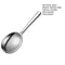 Stainless Steel Ladle For Soup Rice Serving Spoon Drain Hole Heat Insulated Handle Kitchen Utensils 7