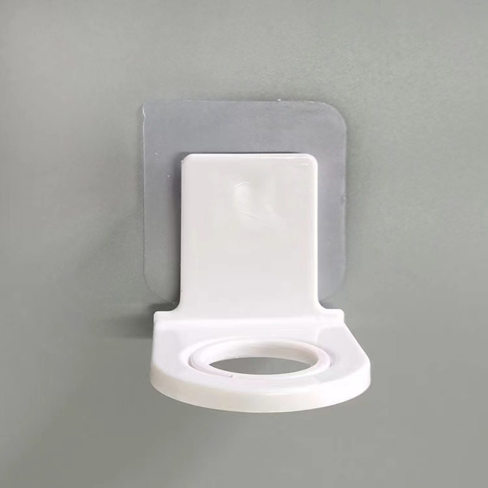 Adhesive Wall Mounted Adjustable Dispenser Bottle Holder Shampoo Lotion Hand Soap Hanger Bathroom S 1