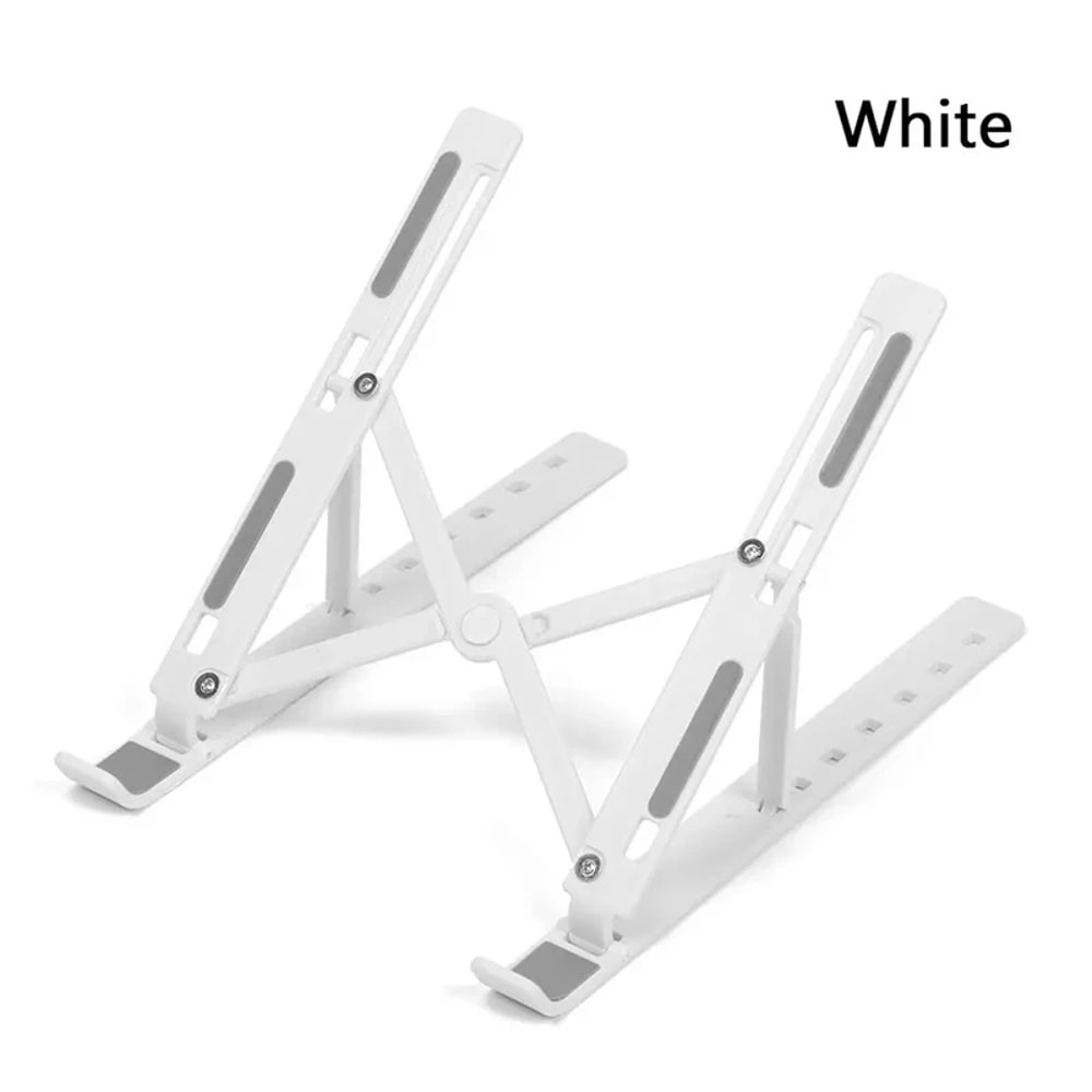 Adjustable Riser Cooling Bracket, Portable Laptop Stand Foldable, Notebook Support Base Holder for Laptop