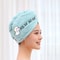 Soft Microfiber Towels For Women Shower Cap Towel Dry Hair Cap Quick Drying Bath Hats For Lady 3