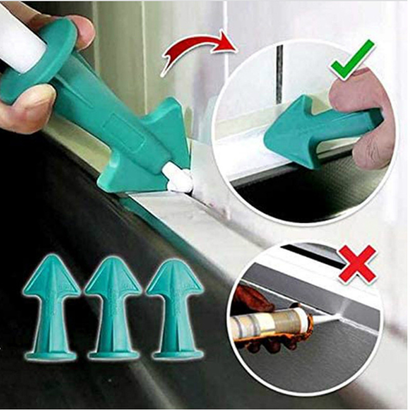 Caulking Nozzle Applicator Kit Silicone Remover Plastic Glue Shovel Tile Grout Tool Floor Joints Fi 6