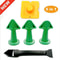 Caulking Nozzle Applicator Kit Silicone Remover Plastic Glue Shovel Tile Grout Tool Floor Joints Fi 1