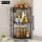 Multi Layer FanShaped Storage Rack In Kitchen Triangular Storage For Household Bedroom 2