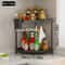 Multi Layer FanShaped Storage Rack In Kitchen Triangular Storage For Household Bedroom 1