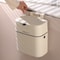 Large Capacity Square Design Toilet Garbage Bin Fashionable Household Garbage Bin 0