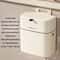 Large Capacity Square Design Toilet Garbage Bin Fashionable Household Garbage Bin 1
