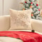 Christmas Simple Pillow Case Solid Color Embroidery SkinFriendly Material Modern Simplicity Joyful 3