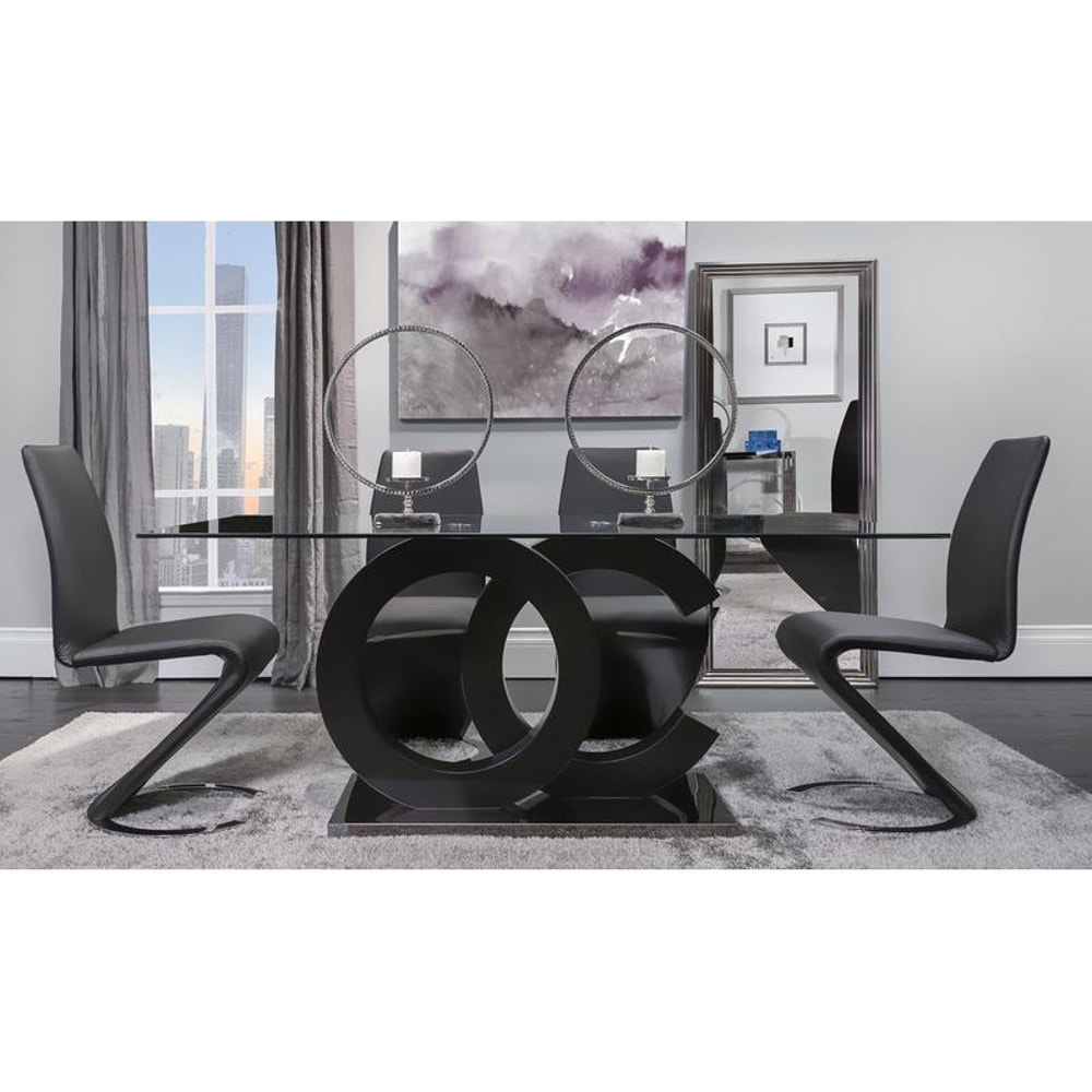 Modern Extendable Dining Table With Sleek Design For Home Or Office Use 5