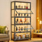 crylic Display Cabinet, Glass Display Case for Collectibles and Figurines, Perfect Home Showcase