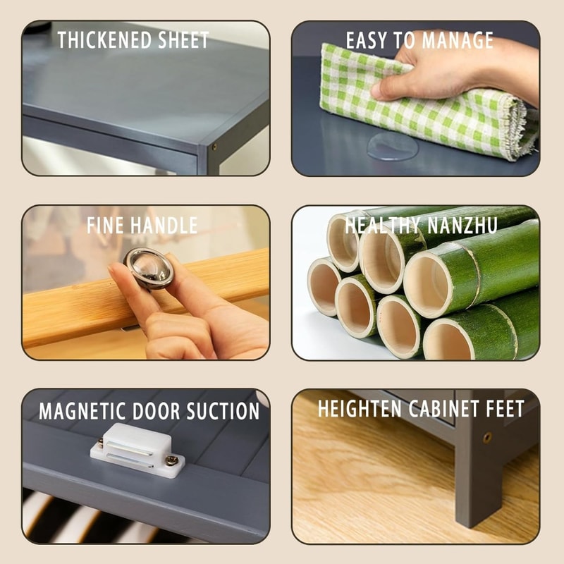 crylic Display Cabinet, Glass Display Case for Collectibles and Figurines, Perfect Home Showcase