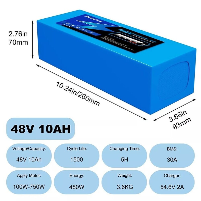 Ebike Battery For Bicycle Electric Bike Lithium Battery Pack 20000mAh Scooter And Motorcycle Batter 2