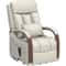 Dual Motor Power Sofa for Seniors, Comfortable Reclining Lift Chair with Heat and Massage Features