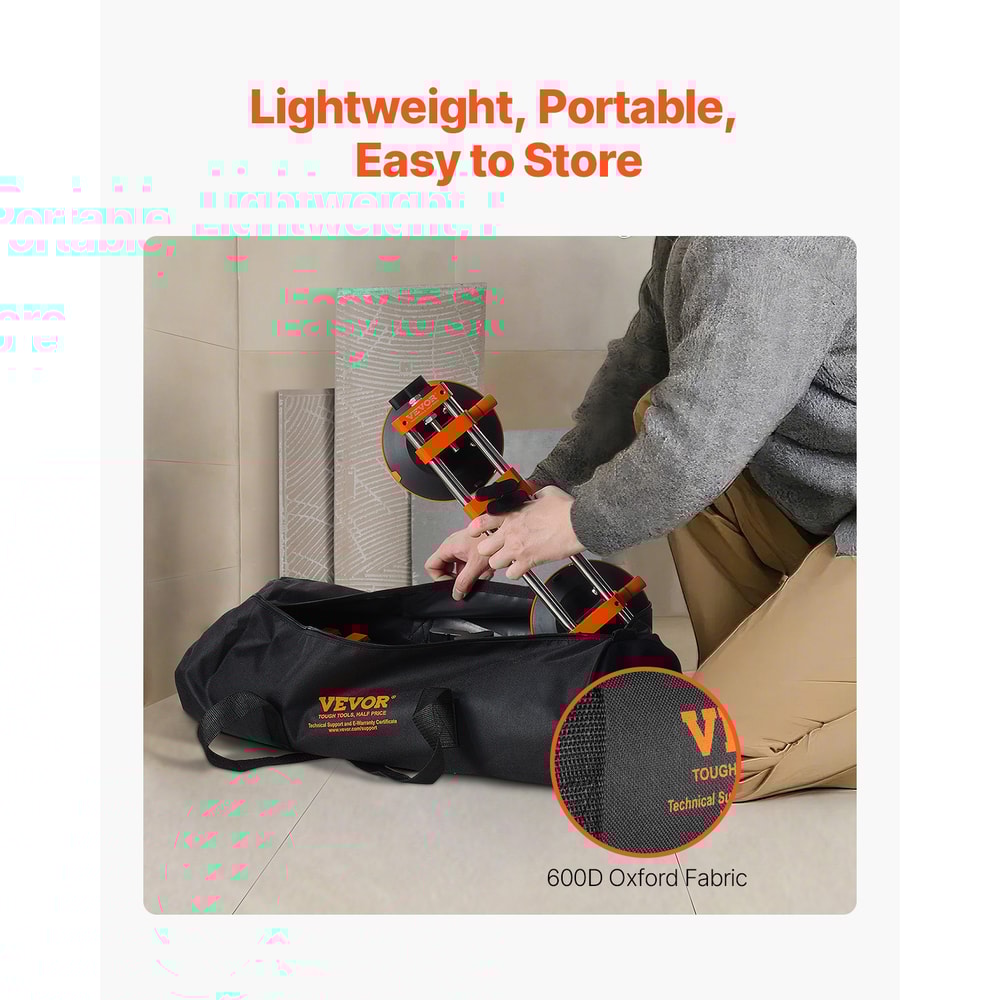 Manual Stone Seam Setter with Suction Cups, SucceBuy Marble Splicing Installation Tool for Tile