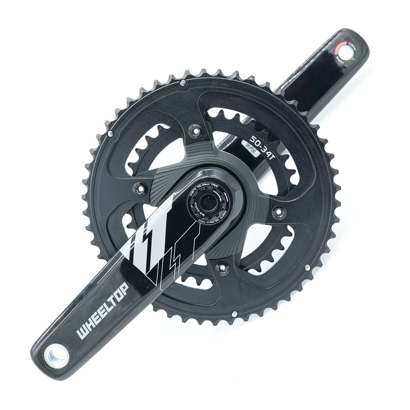 Manufacture Wholesale WheelTop Carbon Fiber Crankset, Road Bike Performance Upgrade