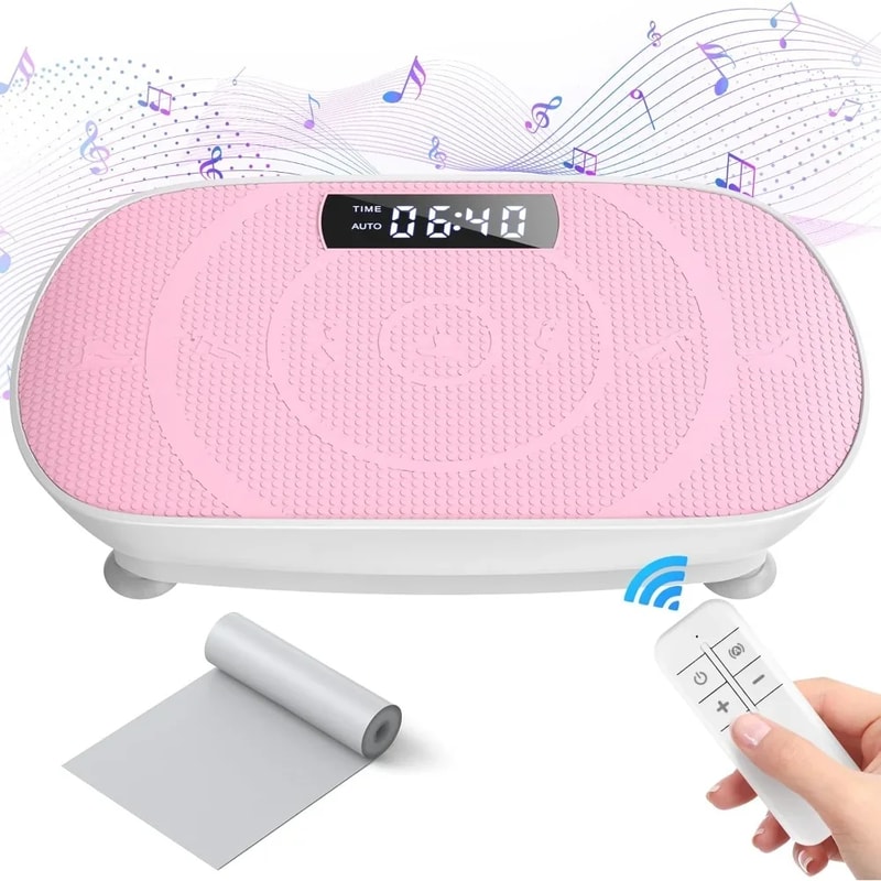 Whole Body Workout Power, Vibration Plate Exercise Machine, Vibrate Fitness Platform for Lymphatic Drainage