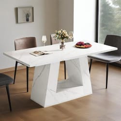 rectangular apartment dining table set, simple small household dining table, restaurant furniture kitchen table