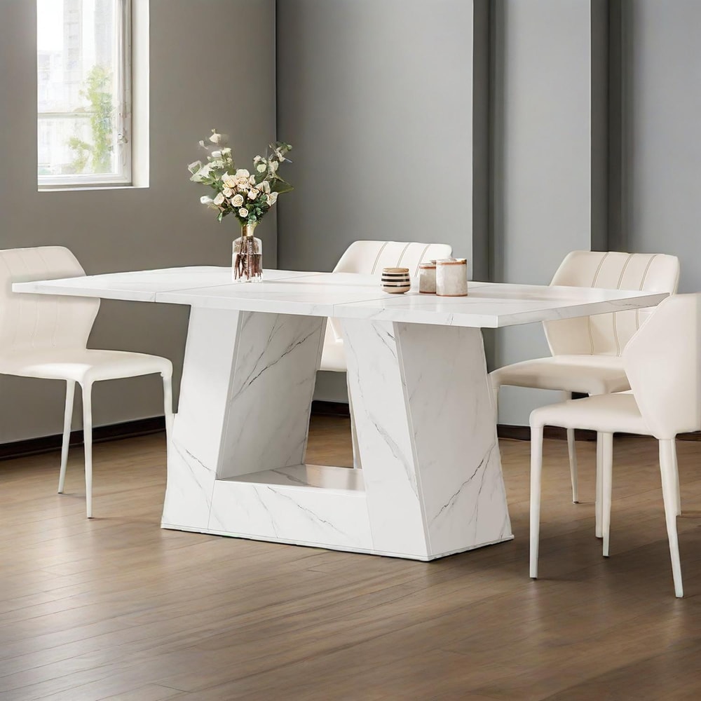 Rectangular Apartment Dining Table Set, Simple Small Household Dining Table, Restaurant Furniture Kitchen Table