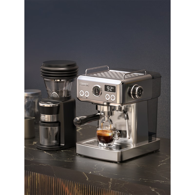 Electric Coffee Grinder With Gears Coffee Mill For Espresso American Coffee Pour Over Visual Bean S 0