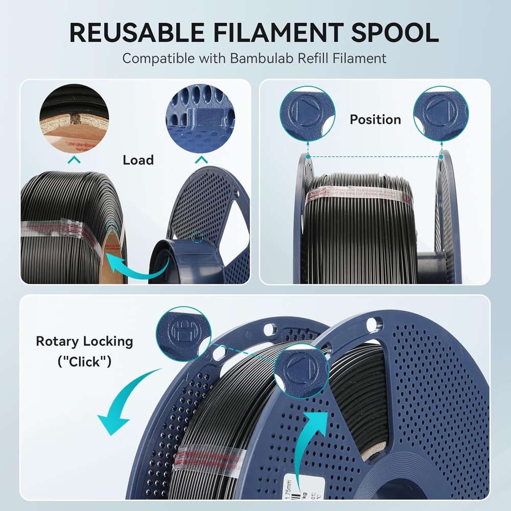 Rolls Filament Neatly Wound For Printing With Precise Tolerance 1