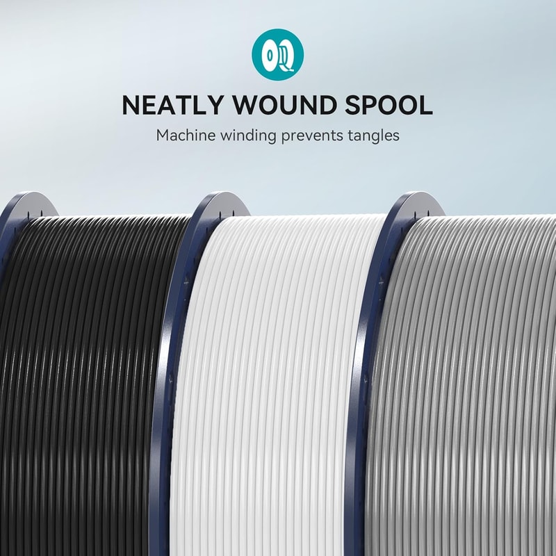 Rolls Filament Neatly Wound For Printing With Precise Tolerance 2