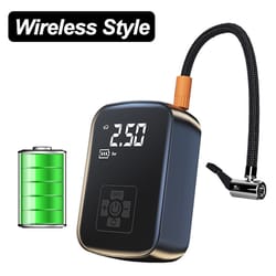 portable car air pump air compressor wireless tire inflator for motorcycle, bicycle, car, tyre, ball