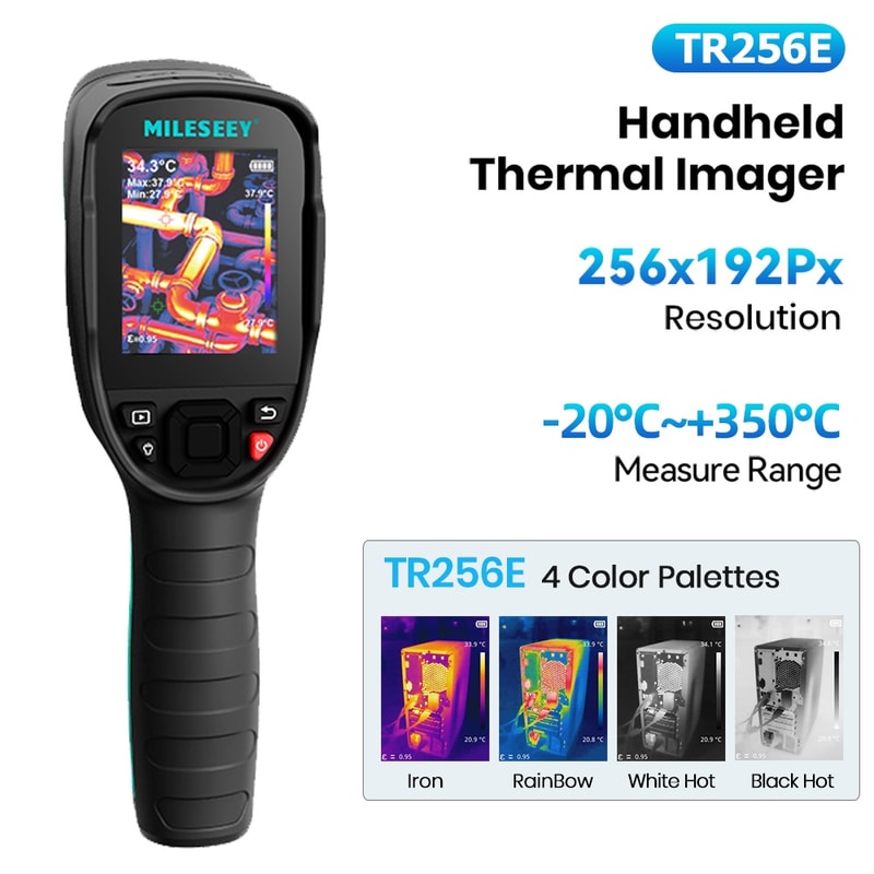Thermal Imaging Camera Infrared Temperature Meter For PCB Pipeline Repairs 9