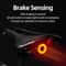 LED Charging Cycling Taillight Bicycle Smart Auto Brake Sensing Light Waterproof IPx6 Bike Rear Lig 1